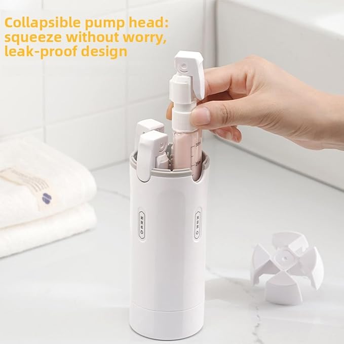4-in-1 Travel Dispenser Bottle