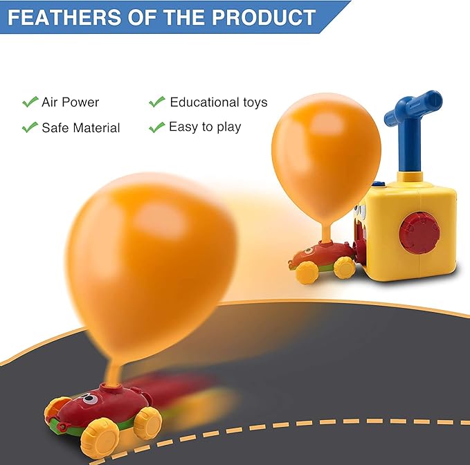 Balloon Powered Car Toy