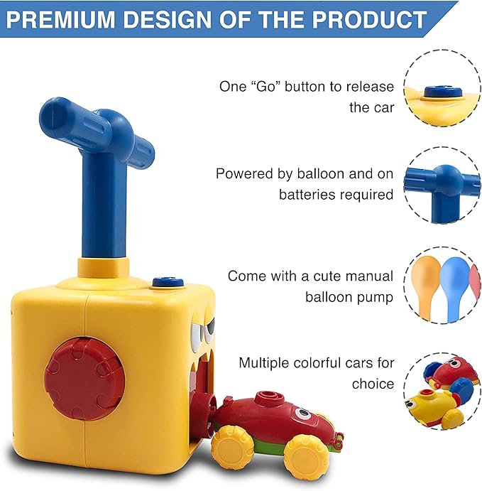 Balloon Powered Car Toy