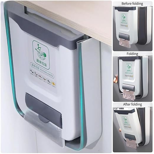 Foldable Hanging Trash Bin