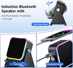 Wireless Induction Speaker Phone Stand