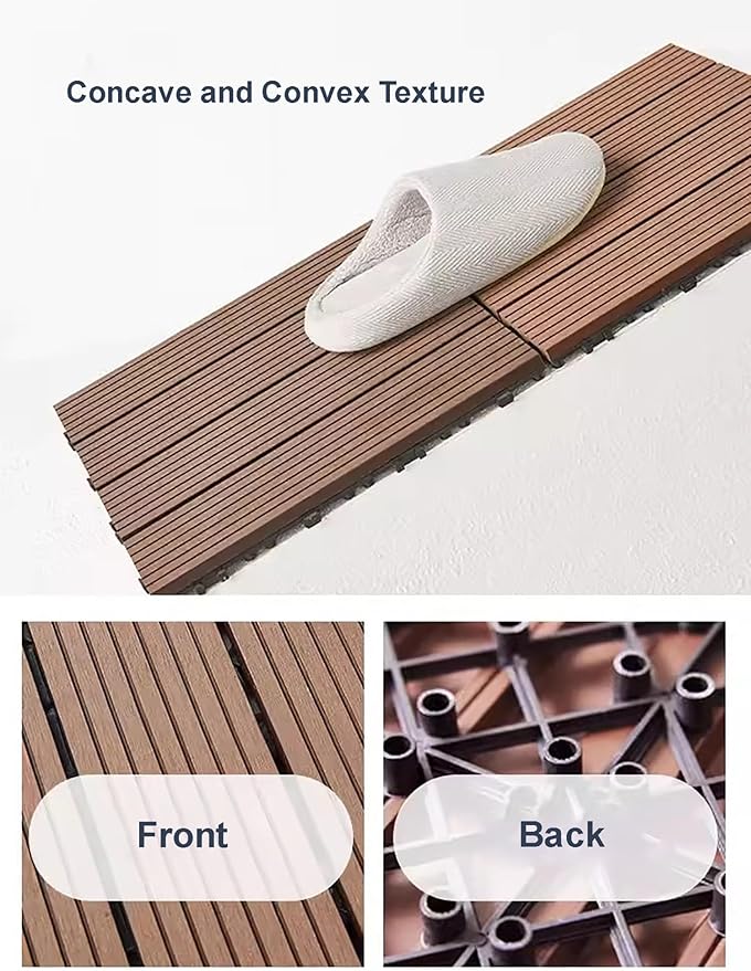 DIY Non-Slip Plastic Tiles