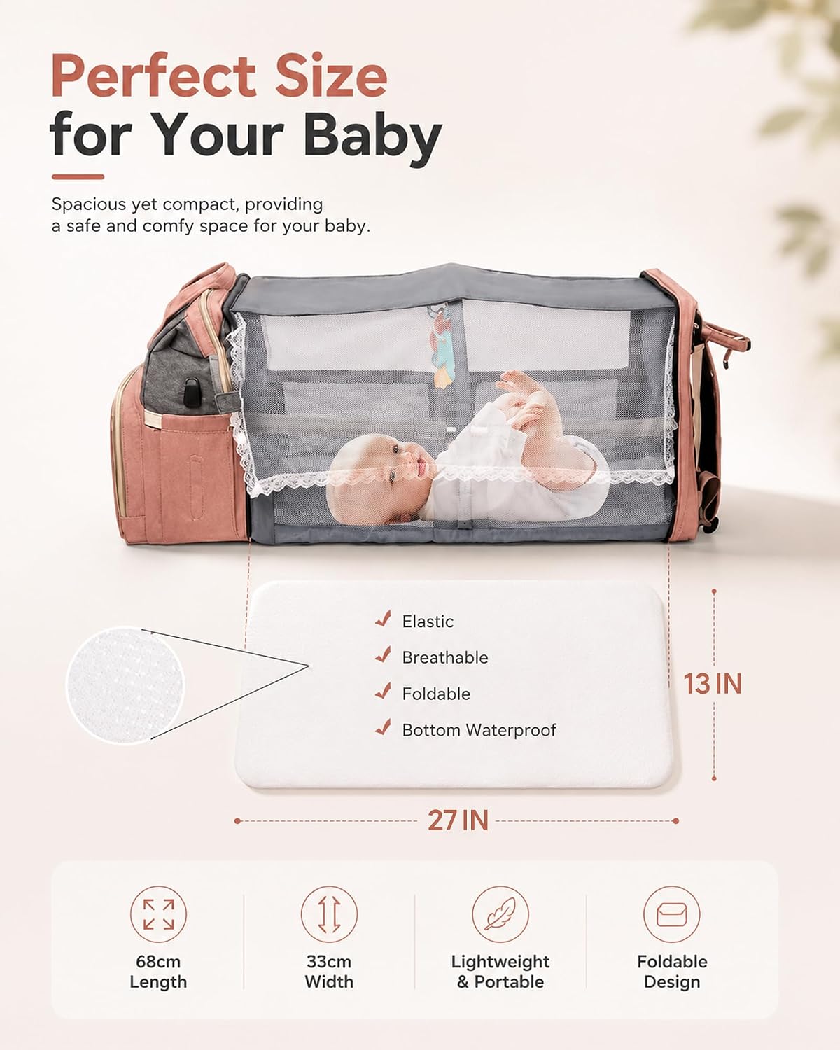 Baby Travel Bag Crib