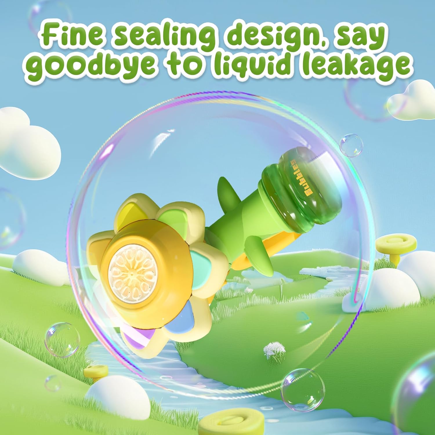 Flower Bubble Machine