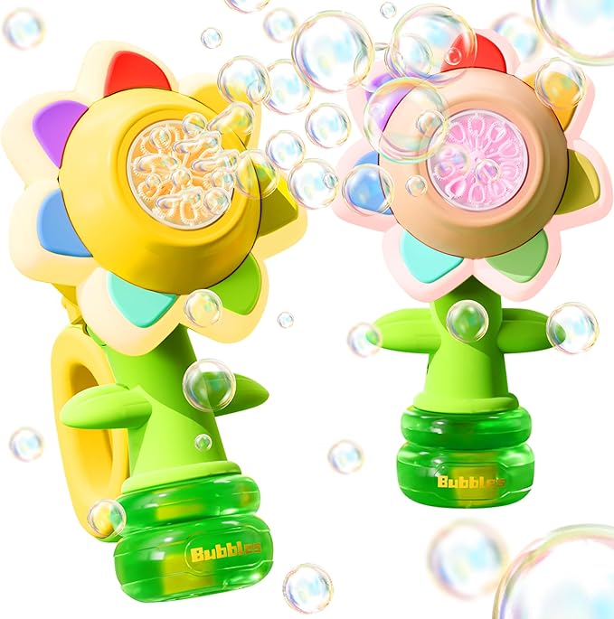 Flower Bubble Machine