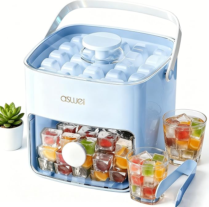 Press Type Ice Cube Molder