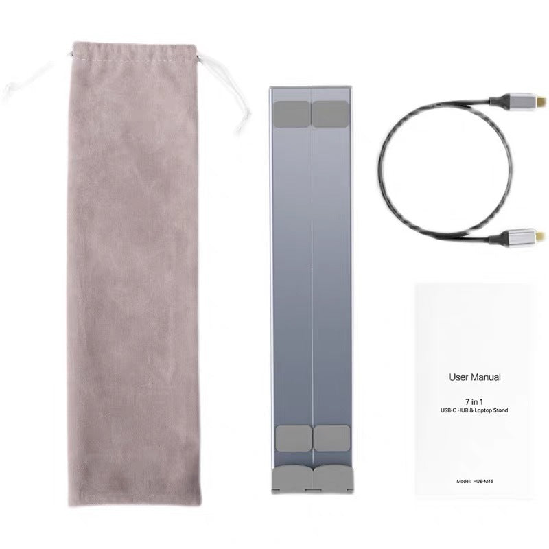 7-in-1 Laptop Stand with Docking Station