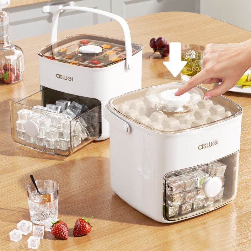 Press Type Ice Cube Molder