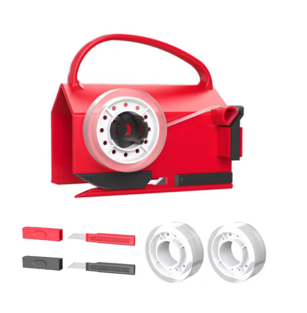 Wrapping Paper Cutter and Tape Dispenser