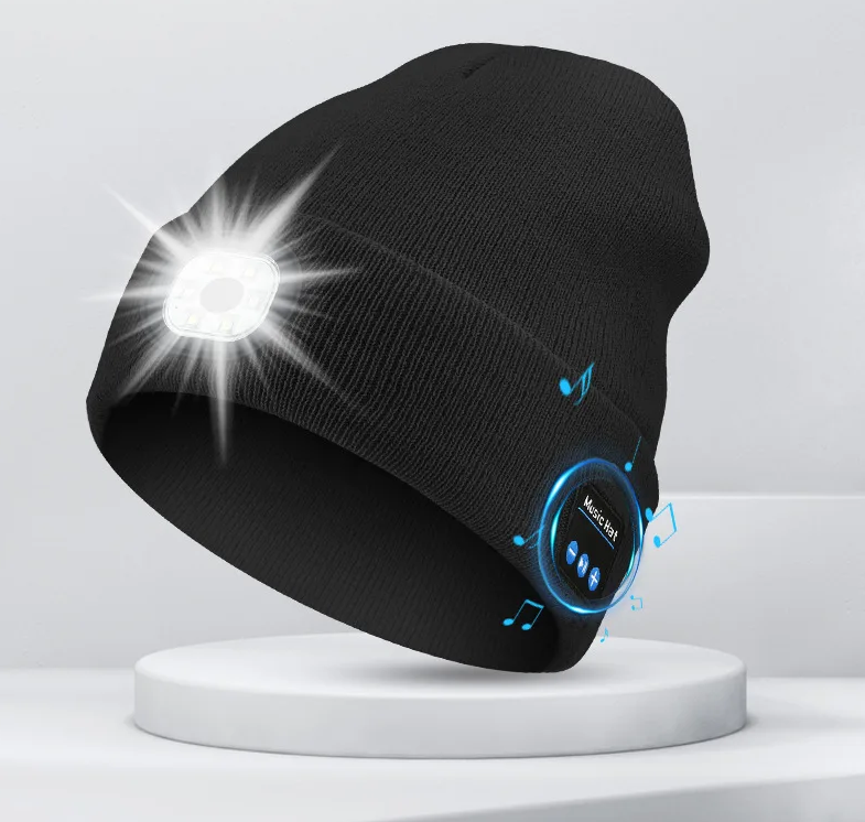 Bluetooth Beanie with Light