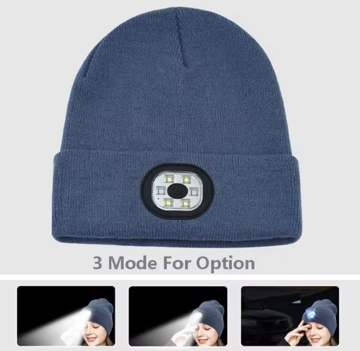 Bluetooth Beanie with Light