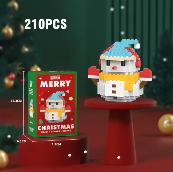 Christmas Themed Lego Blocks